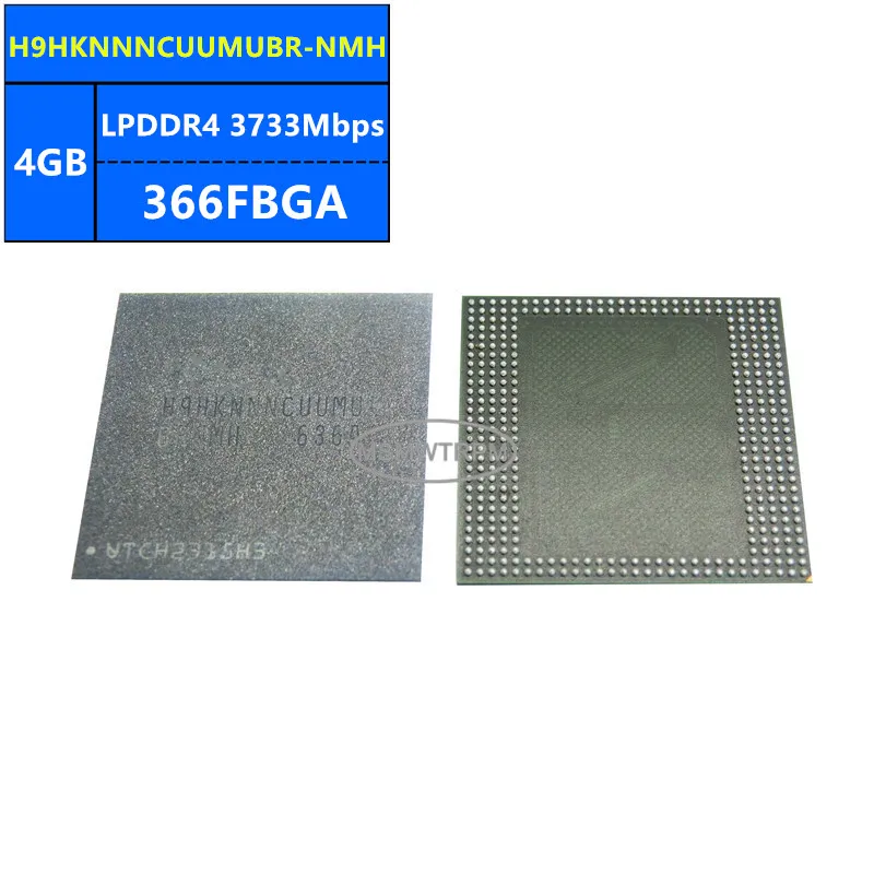 H9HKNNNCUUMUBR-NMH H9HKNNNCUUMUGR-NMH H9HKNNNCUUMUTR-NMH LPDDR4 4GB 3733Mbps 366FBGA 32Gb رقاقة الذاكرة IC الدوائر المتكاملة الصدرية #1