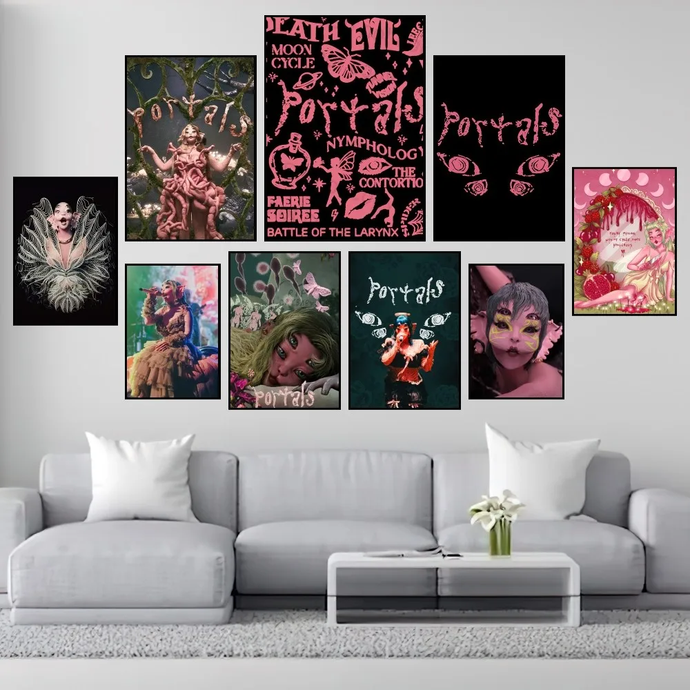 

Singer Melanie Martinez portals Poster Prints Wall Painting Bedroom Living Room Decoration Office Small