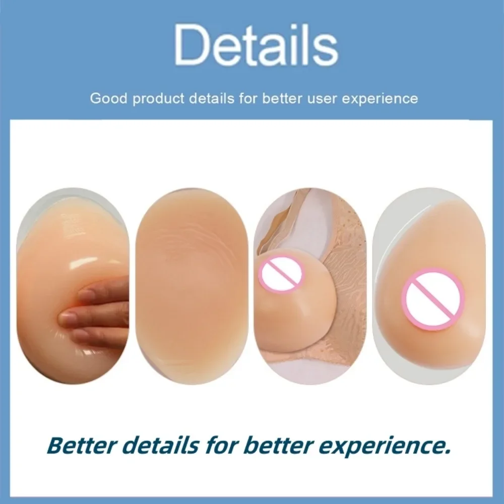 يريد أن تكون بدلة صدر من السيليكون عالي الجودة لشكل قطرة الصدر الواقعي للمتحولين جنسيا اسحب الملكة والخنثى