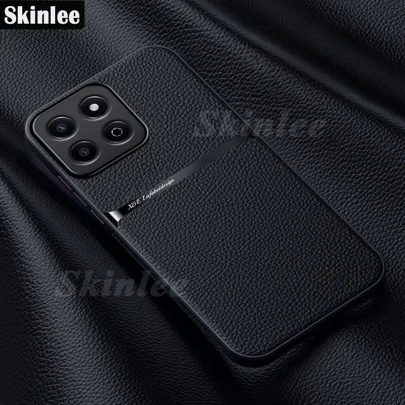 

Leather For Honor 200 Smart 7c Magnetic Car Phone Case For Honor X7C smart 200 honor Luxury Matte Shockproof Lens Protect Cover