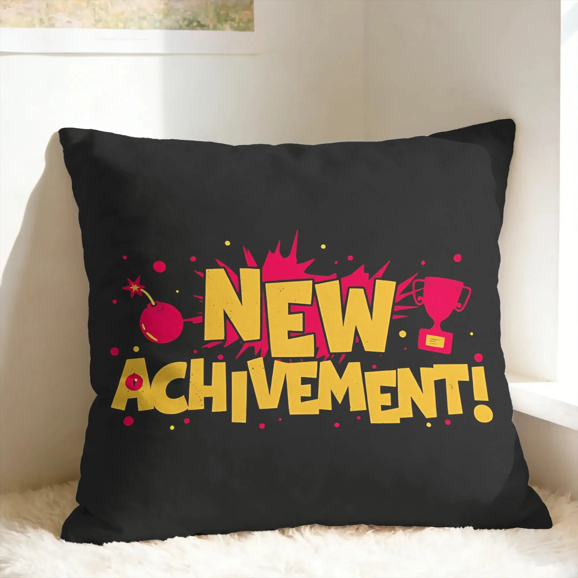 Dungeon Crawler Carl New Achievement Pillowcases  Fashion Pillow Case For Sofa Home Decor Soft Pillow Cover