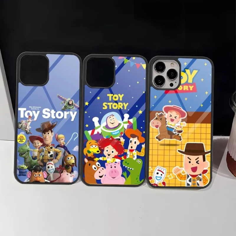 Disney Toy Story 3 Phone Case PC+TPU For Iphone 15 Pro Max 14 13 11 12 Mini 6 8 7 Plus X Xs XR Luxury Design Back Cover