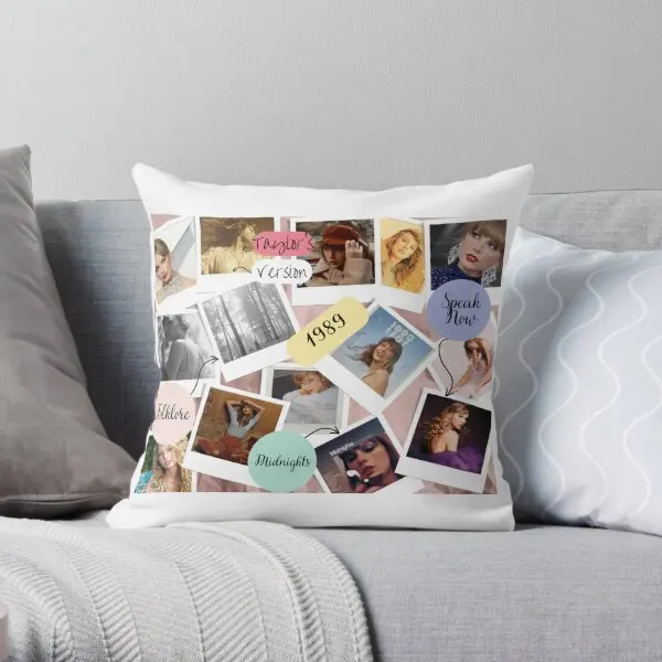 Taylor Is Version  Printing Throw Pillow Cover Wedding Hotel Decor Sofa Throw Cushion Office Waist Pillows not include One Side