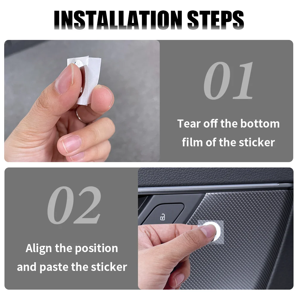 10pcs Universal Car Metal Small Decoration Stickers For Nissan Juke Qashqai X-Trail Leaf Patrol Altima Maxima Micra Murano Note