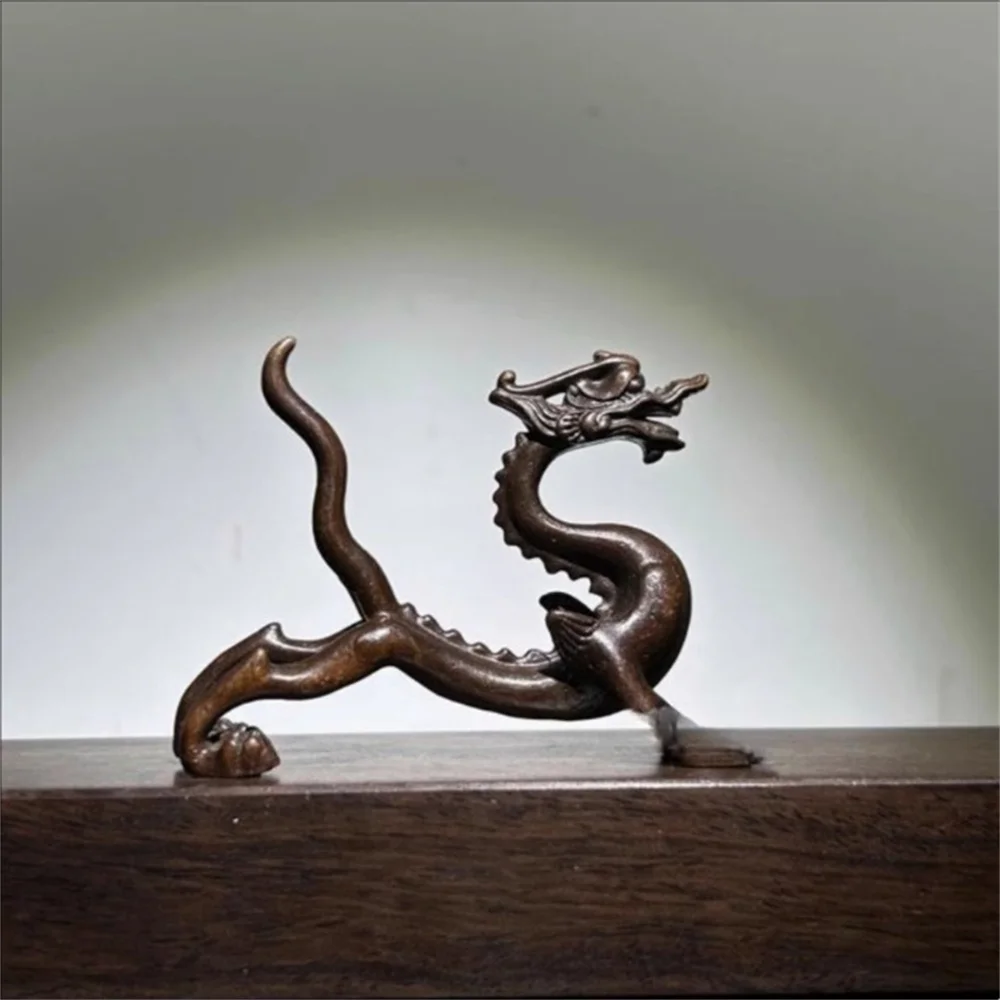 Twelve zodiac dragon ornaments, alloy bronze ware, home, study, office