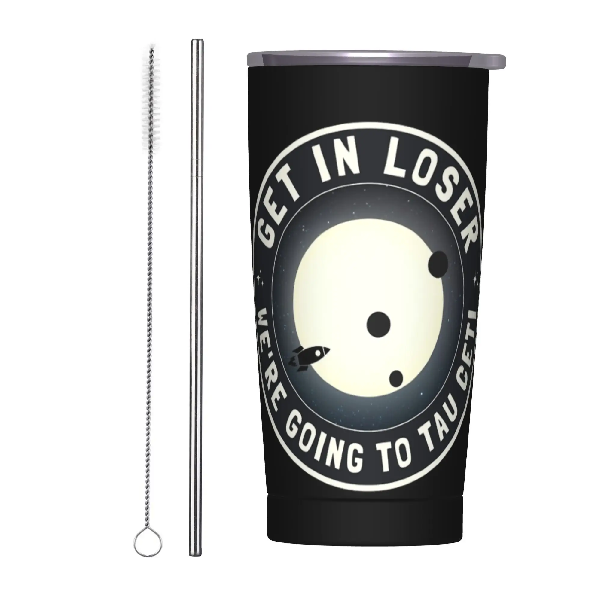 Stainless Steel Tumbler Project Hail Mary Going to Tau Ceti Thermal Cups  Leakproof Cold Drink Car Mugs Travelist Water Bottle