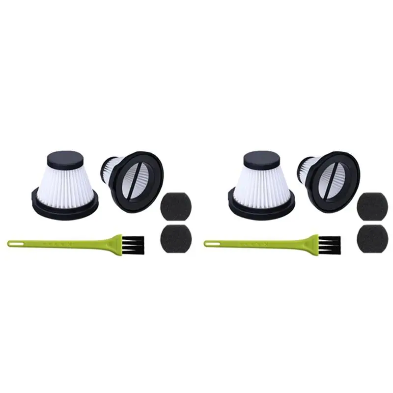 A38T-2Set Hepa Filter Anti-Dust HEPA Filter For Spare Parts For Deerma DX115 DX115S DX115C Portable Vacuum Cleaner