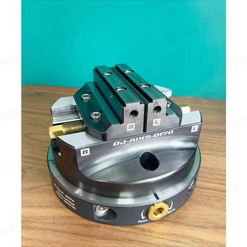 Four Five Axis Self Centering Vise Fixture Zero Point Quick Change Four Axis L Block Bridge Plate
