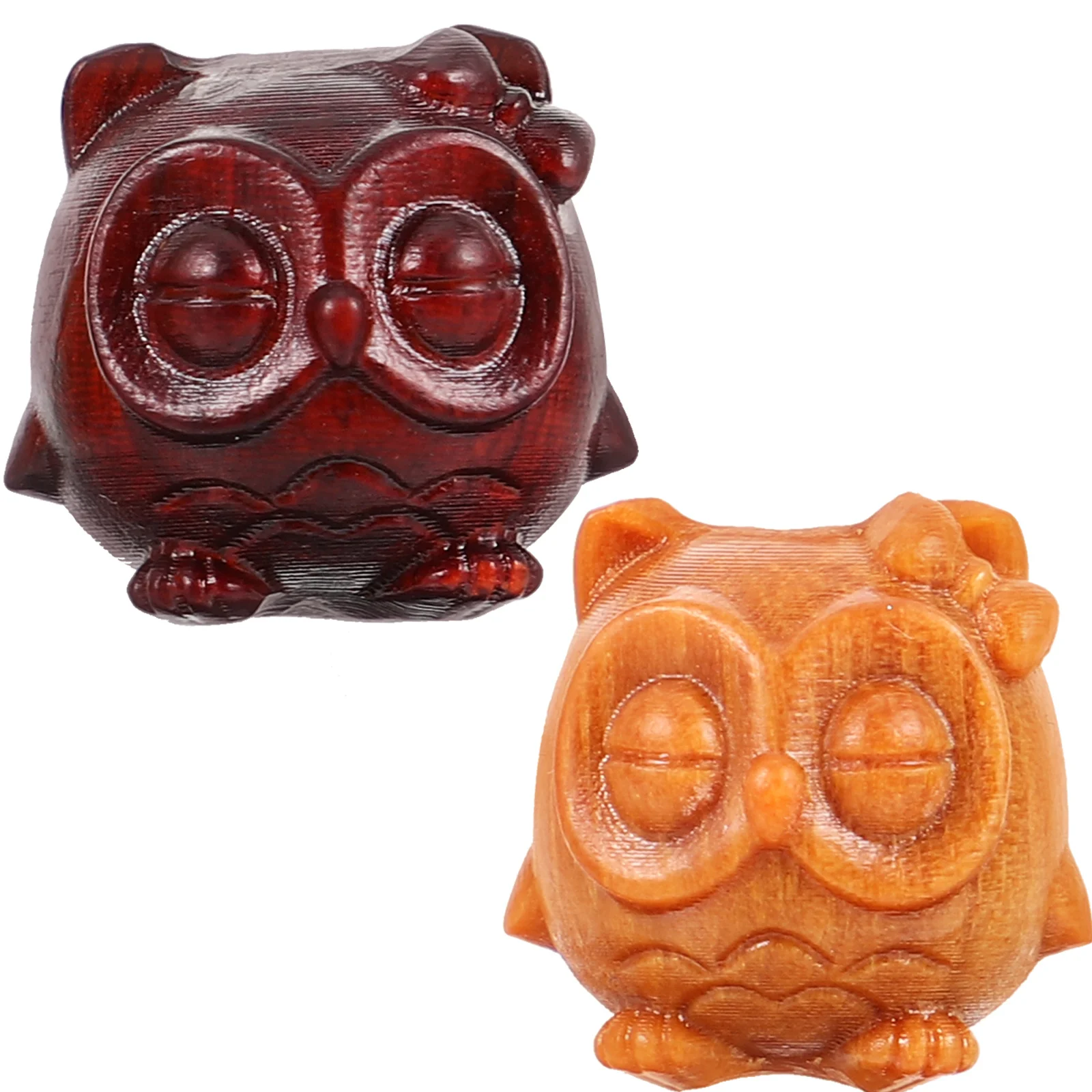 

2Pcs Owl Wooden Jewelry Charms Cute Small Accessories for DIY Necklace Bracelet Keychain Making Supplies DIY Jewelry Supplies