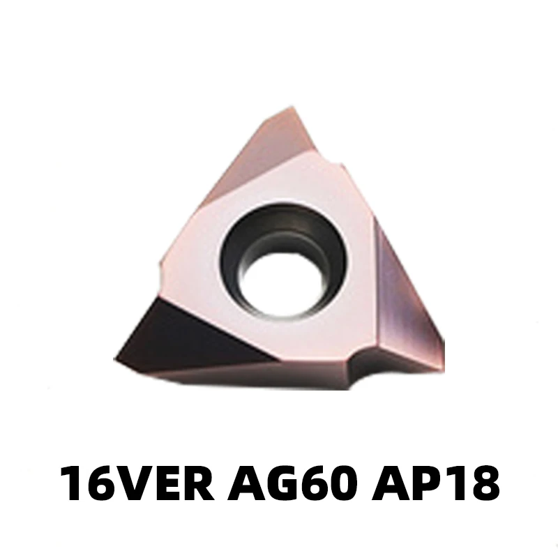 Imagem -03 - Kakarot-carbide Insere Ferramentas Torno Cnc Lâmina de Rosqueamento Barra de Cortador de Aço Inoxidável Ferramenta de Torneamento 16ver Ag60 10 Pcs