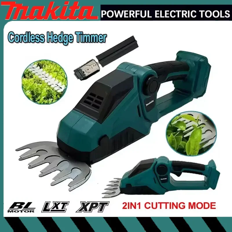 makita-2-in-1-cordless-electric-hedge-trimmer-and-shrub-shaper-rechargeable-handheld-garden-pruning-landscaping-tool
