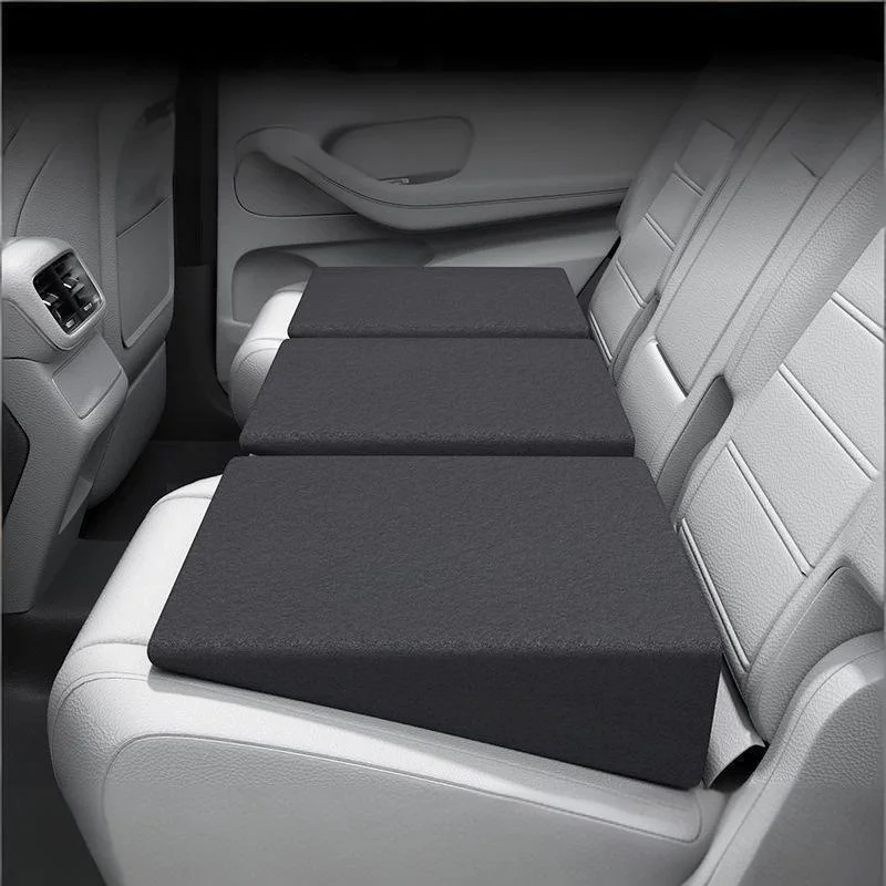 【MO】Car Seat Leveling Pad Memory Foam Car Seat Cushion Fatigue Relief Increase Height Pad Flattening The Rear Seats Of The Car
