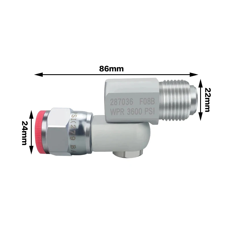 Pressurized Airless Sprayer Universal Adapter Sprayer Accessories 270° Rotation Spray Gun Universal Head