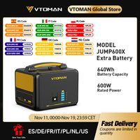 VTOMAN JUMP600X Extra Battery 640Wh for VTOMAN JUMP600X & JUMP600 600W Backup LiFePO4 (LFP)