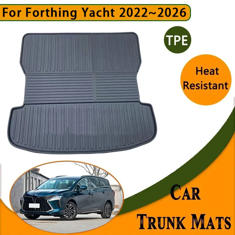 

Car Trunk Mat For DFSK Forthing Yacht 4 U-Tour 2022 2023 2024 2025 2026 7seat Waterproof Cargo Liner Storage Pad Car Accessories