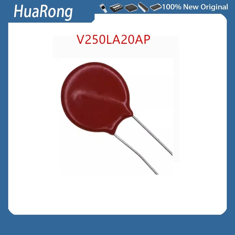 

20 шт./лот V250LA20AP P250L20 250 В переменного тока 330 В постоянного тока 4500 А 4,5KA 429 В 14 мм