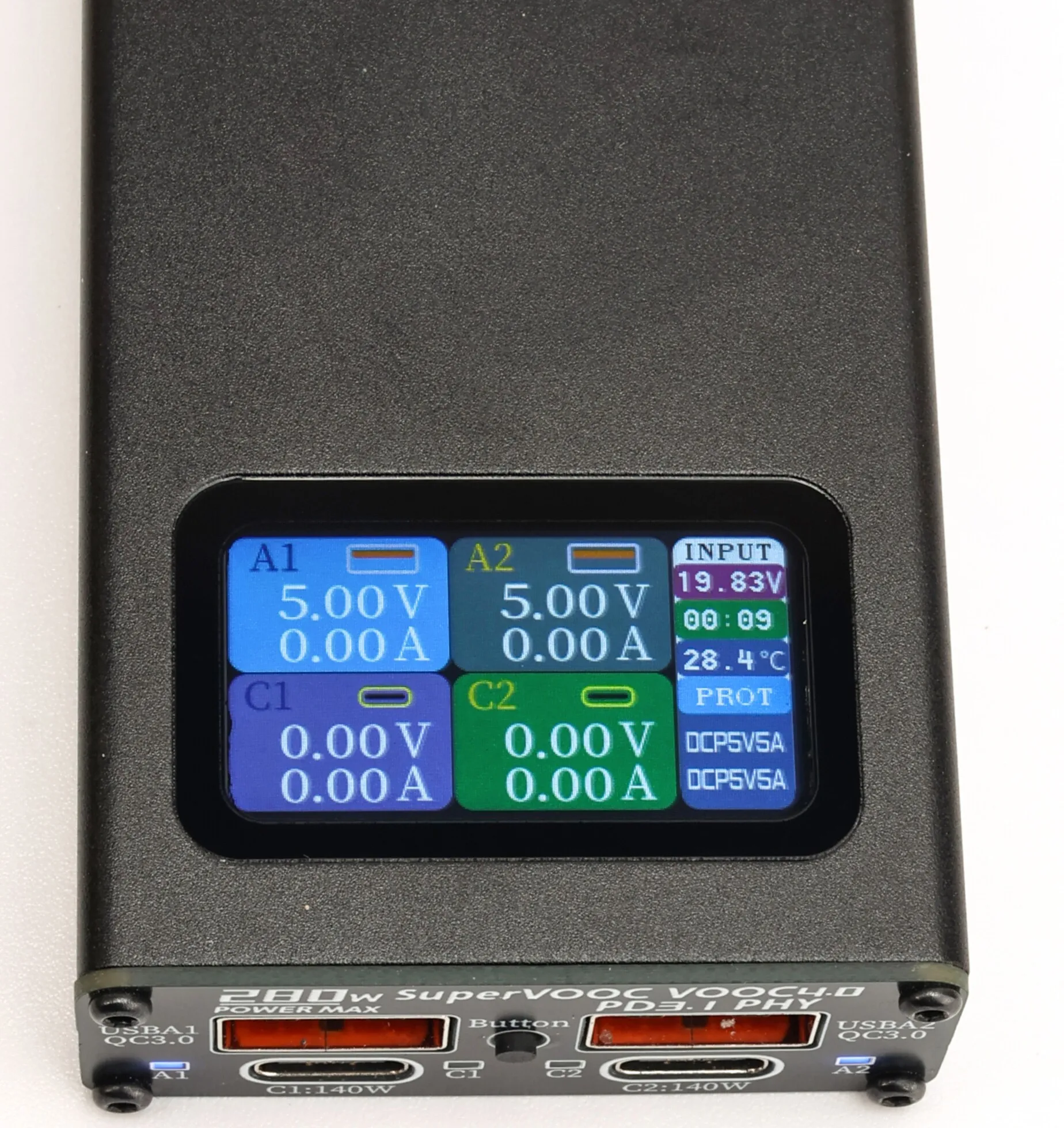 With display svooc private flash charging module, full protocol fast charging, desktop fast charging PD3.1/28V5A/280WAACC view 4