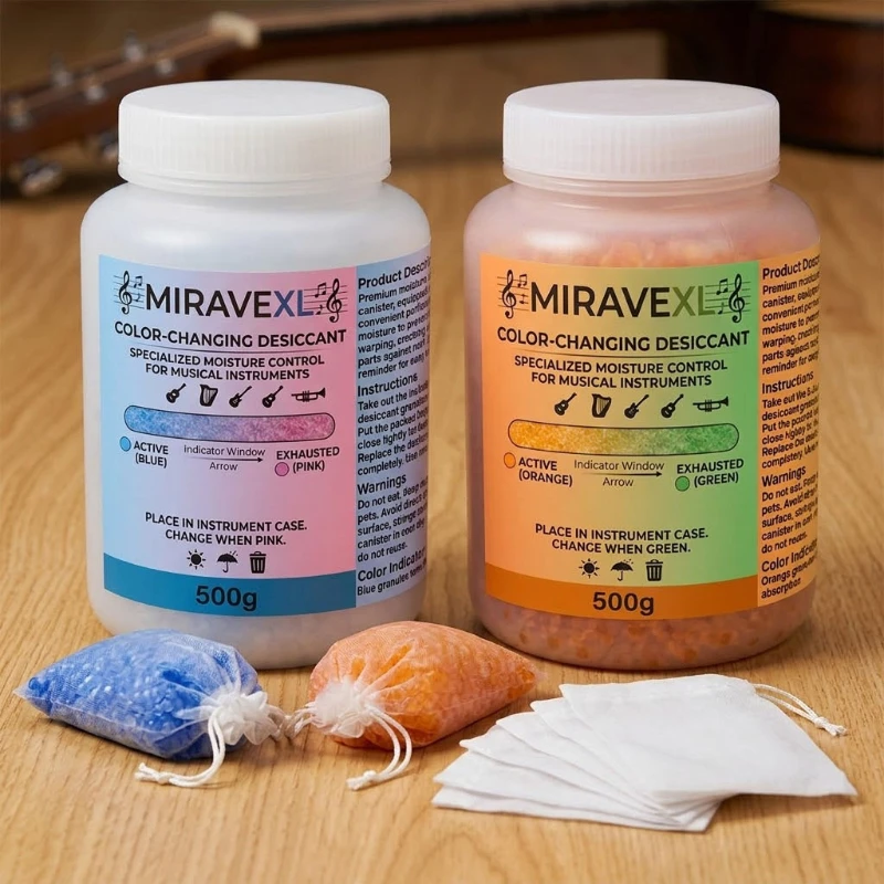 MIRAVEXL ซิลิกาเจลเปลี่ยนสี 50 - Musical Instrument Violin บทวิจารณ์และราคา