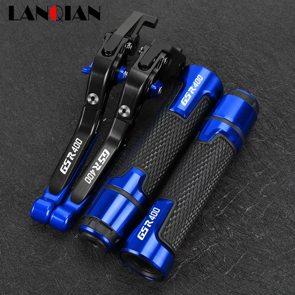 

FOR SUZUKI GSR400 2008 2009 2010 2011 2012 Motorcycle Accessories CNC Brake Clutch Levers Handlebar Hand Grips Ends