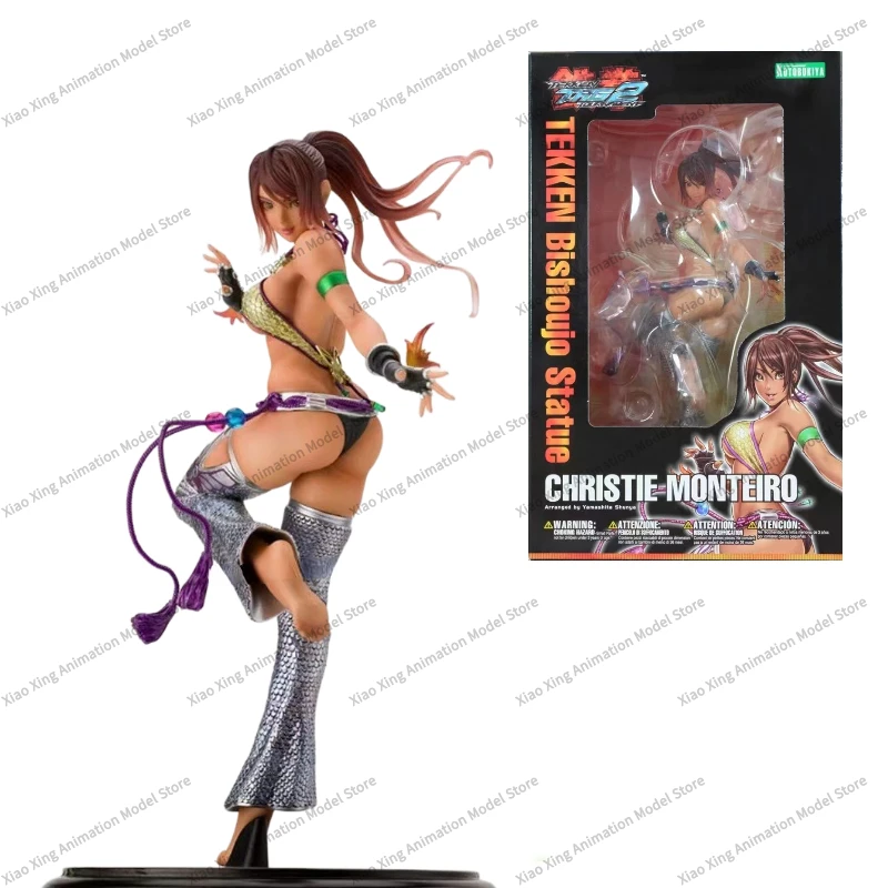 In Stock Original Genuine Kotobukiya CHRISTIE MONTEIRO Tekken Bishoujo Statue 1/7 24cm Anime Figures Toy Collection Gifts Models