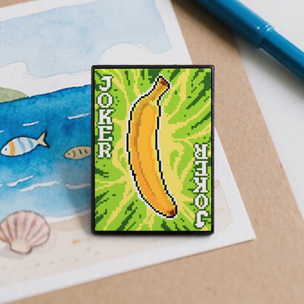 جروس ميشيل الموز جوكر المينا بروش لعبة Balatro إلهام شارة ألعاب جمع الإبداعية التلبيب دبوس المشجعين هدية اكسسوارات