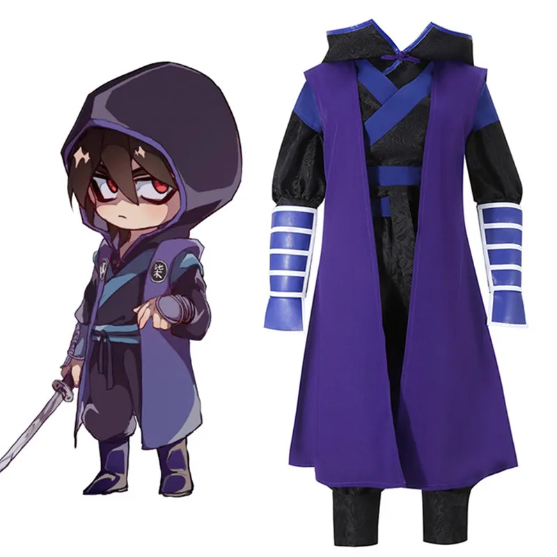 

Anime Scissor Seven Killer Seven Hoodie Costume Pullover Hooded Sweatshirt Halloween Adult Outfit