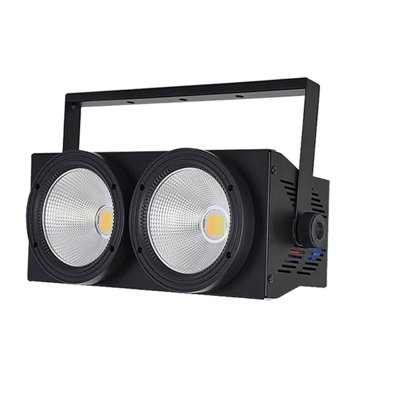 Imagem -03 - Led Cob Stage Lighting Effect Olhos 2x100w em Festa dj Lamp Tingimento Branco Frio e Quente Alta Qualidade