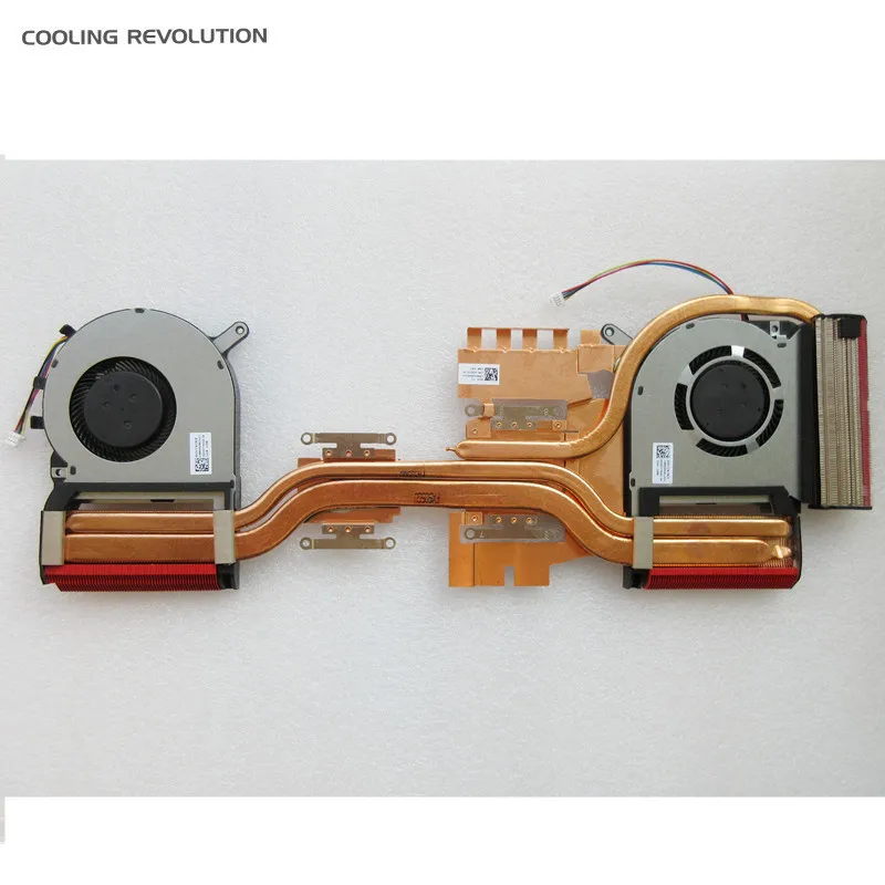 Ventilador de Refrigeração do Dissipador Calor da Cpu do Portátil Original para Asus Tuf Gaming Fx705du Fx505gu Gtx1660ti Gpu 13nr02q0am0101 Novo