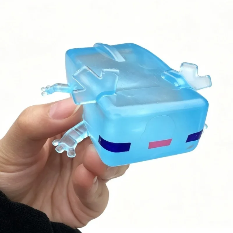 Niedliche Salamander-Fidget-Squishies, Mini-Tabas Axolotl Quetschspielzeug zur Emotionsfreisetzung, Langsam Aufsteigende Stressabbau-Spielzeuge