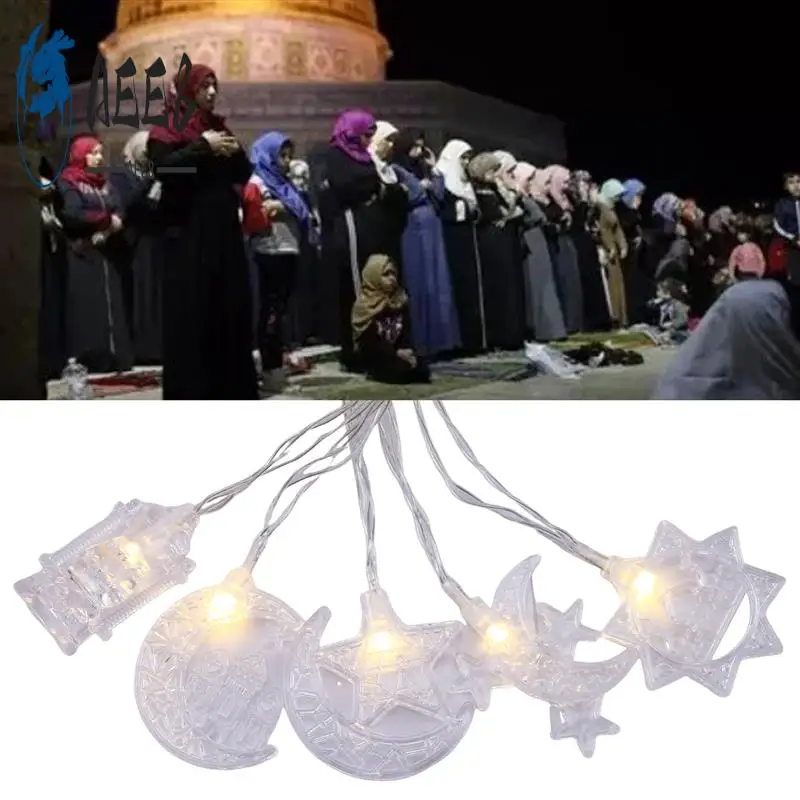 

AEE8-USB Constant Light 6 Meters 40 Lamps Arab Eid Palace Lights Decorative Gulbang Festival Lights Colorful String Lights