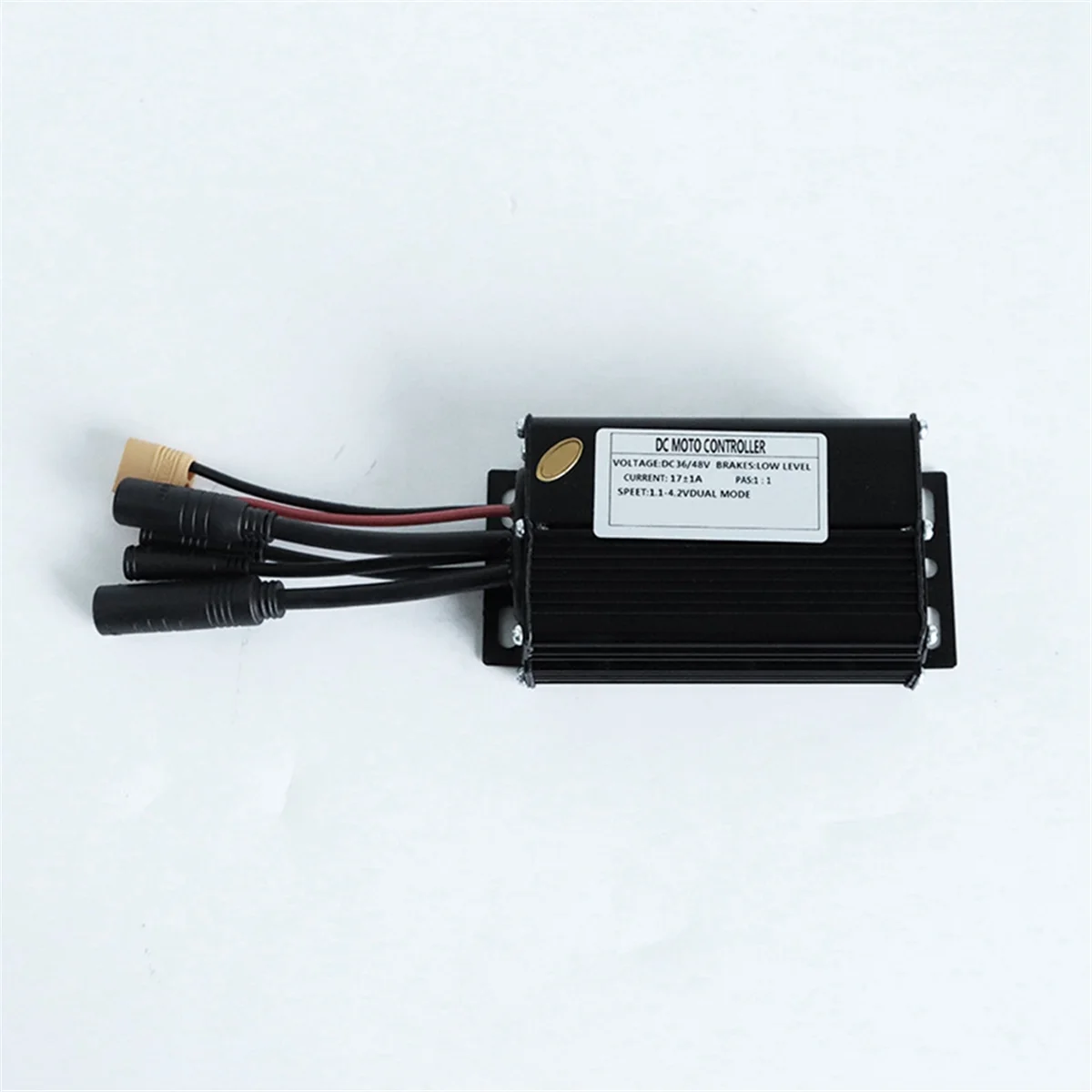 Electric Bicycle Controller 36/48V 6-Tube 17A Sine Wave Controller Waterproof Connector