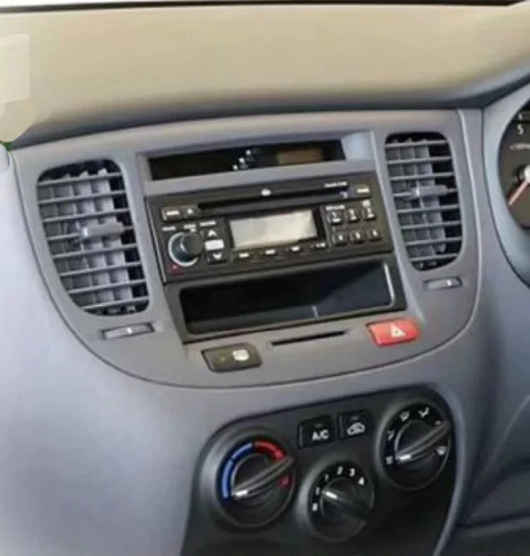 9 Inch Car Frame Adapter Android Radio Audio Dash Panel Fascias For Kia Rio 3 Morning 2005-2007
