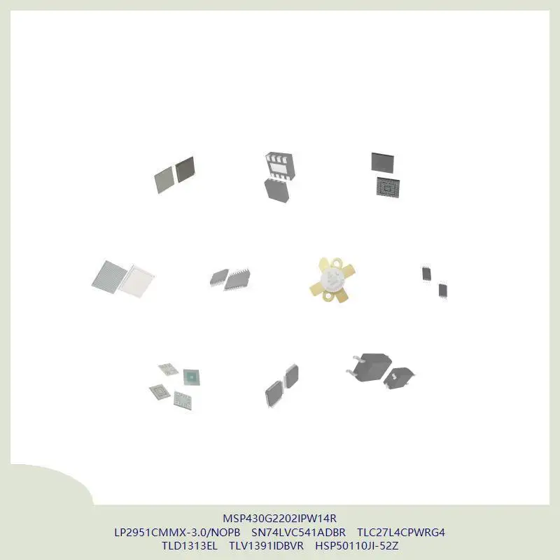 

MSP430G2202IPW14R LP2951CMMX-3.0/NOPB SN74LVC541ADBR TLC27L4CPWRG4 TLD1313EL TLV1391IDBVR HSP50110JI-52Z