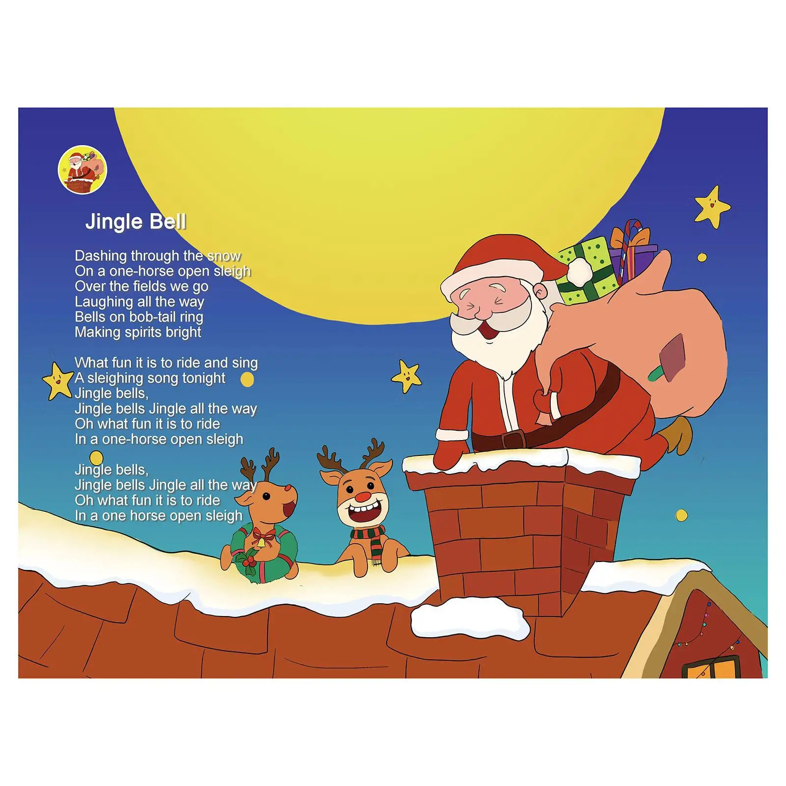 libro-musicale-interattivo-per-bambini-un-giocattolo-educativo-con-sonori-e-canzoncine-in-inglese-a-tema-natalizio-ideale-per-la-scuola-dell'infanzia