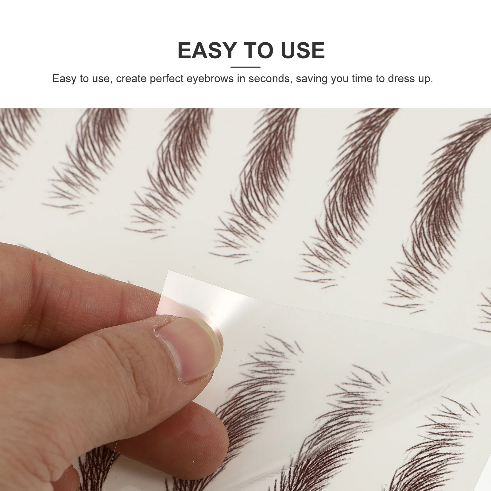 

Waterproof Eyebrow Stickers 6D Hair-Like False Eyebrows Makeup Tool Temporary Brow Tattoos Imitation Eyebrow Stencils