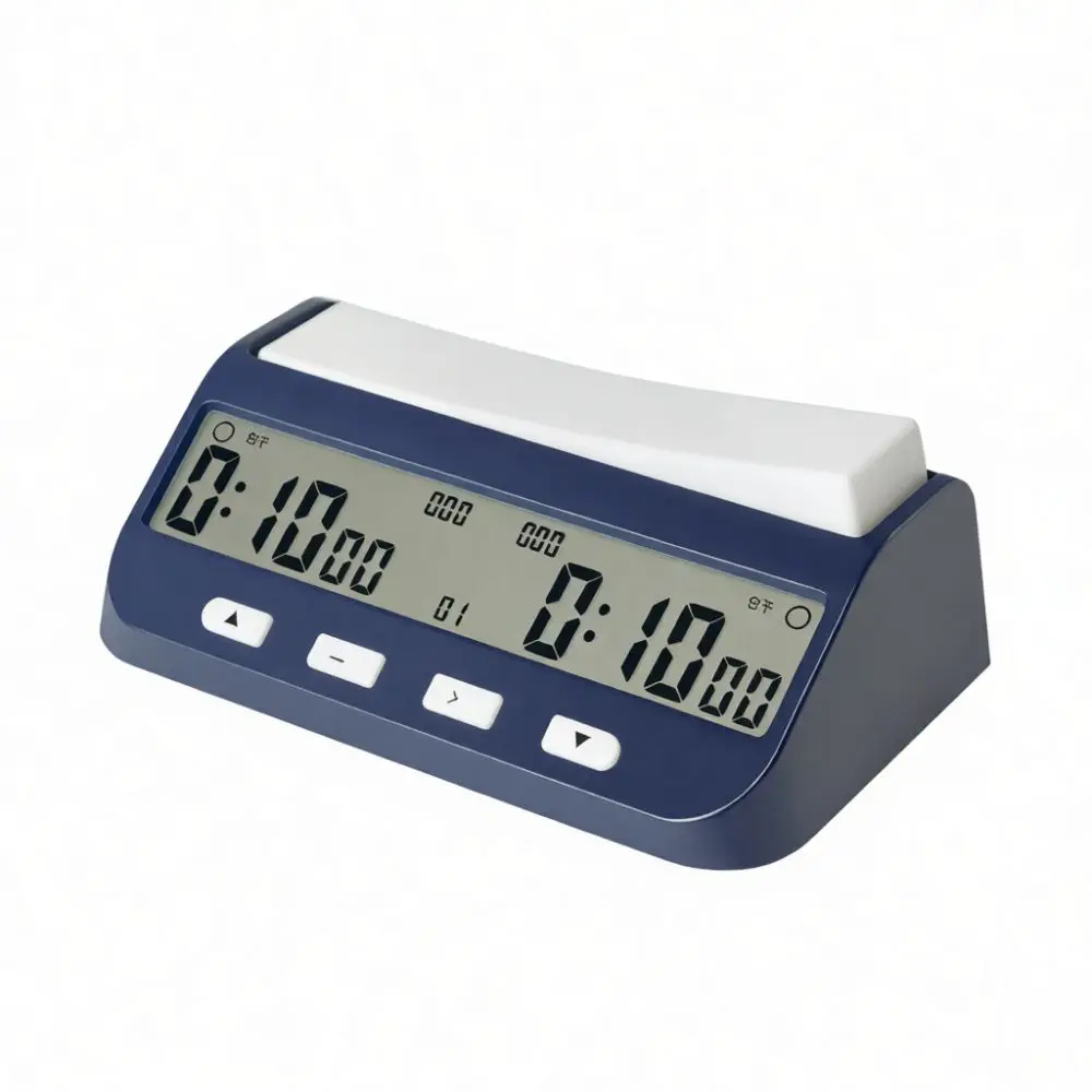 Portable Digital Clock Timer For Chess Go Competition Multi Language Support Easy Operation Durable Professional Sport Tool