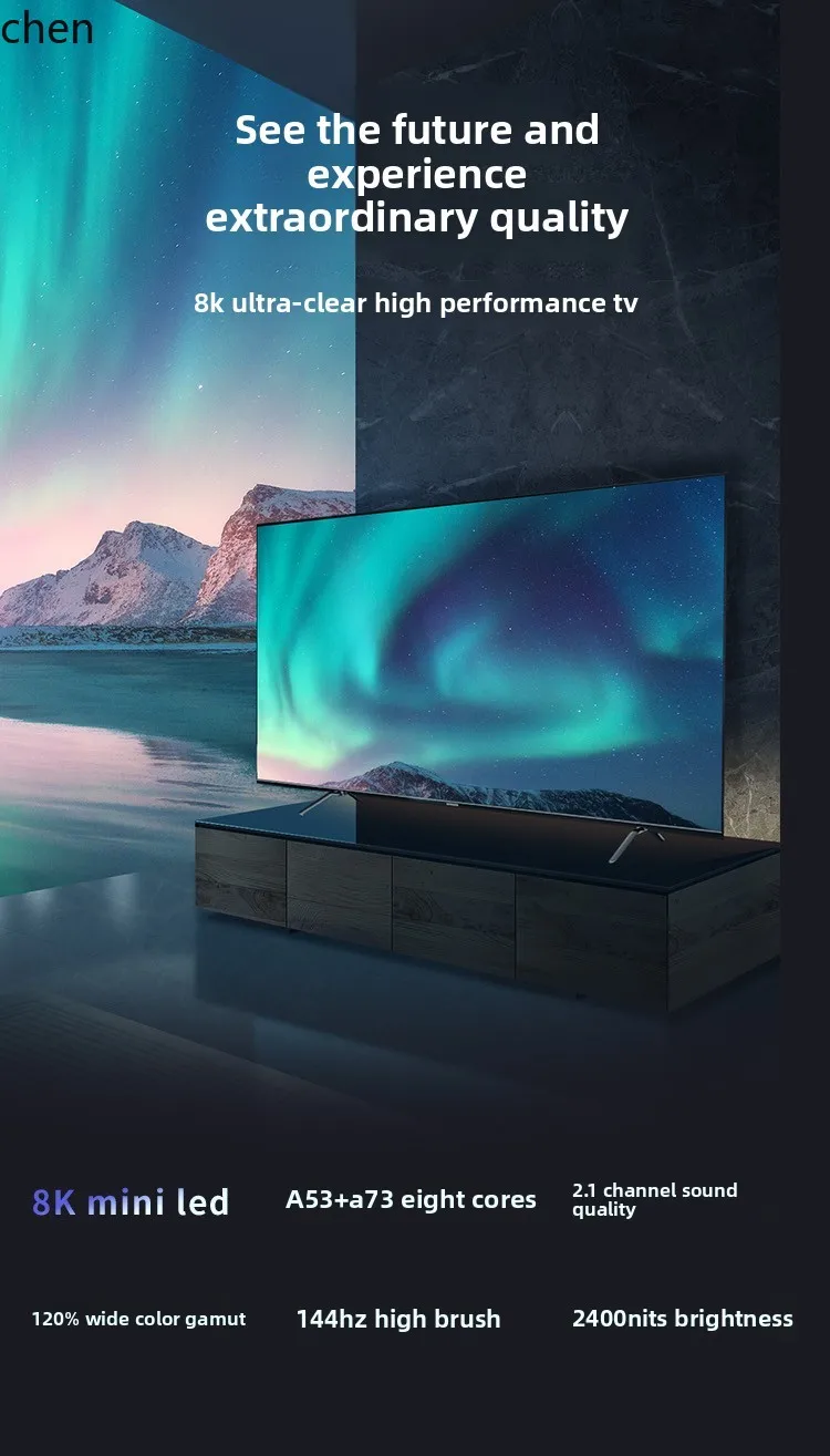 LXC large screen 100 inch LCD TV home high definition 4K full screen