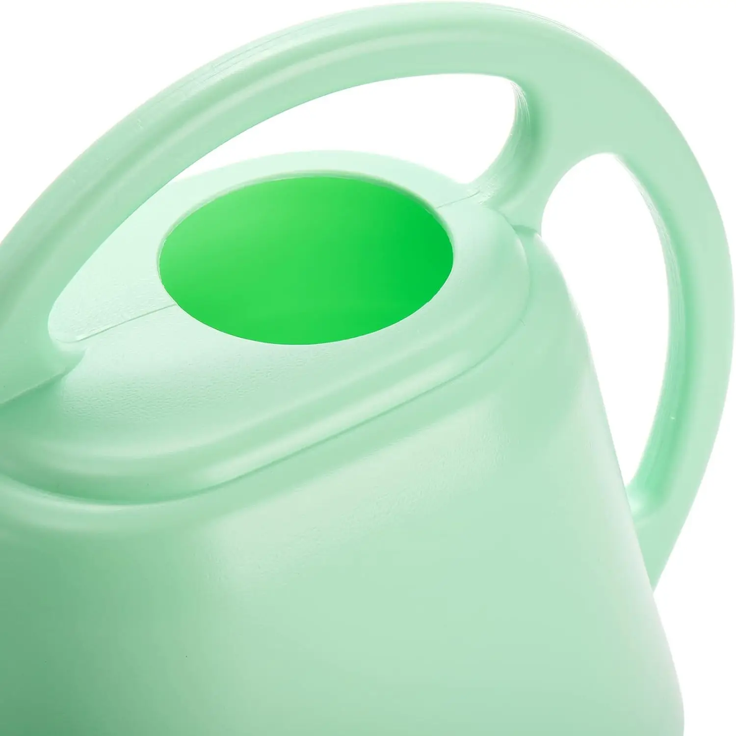 Plastic Watering Can 1 Gallon Pine Green with Long Spout for Indoor Outdoor Garden Plants view 3