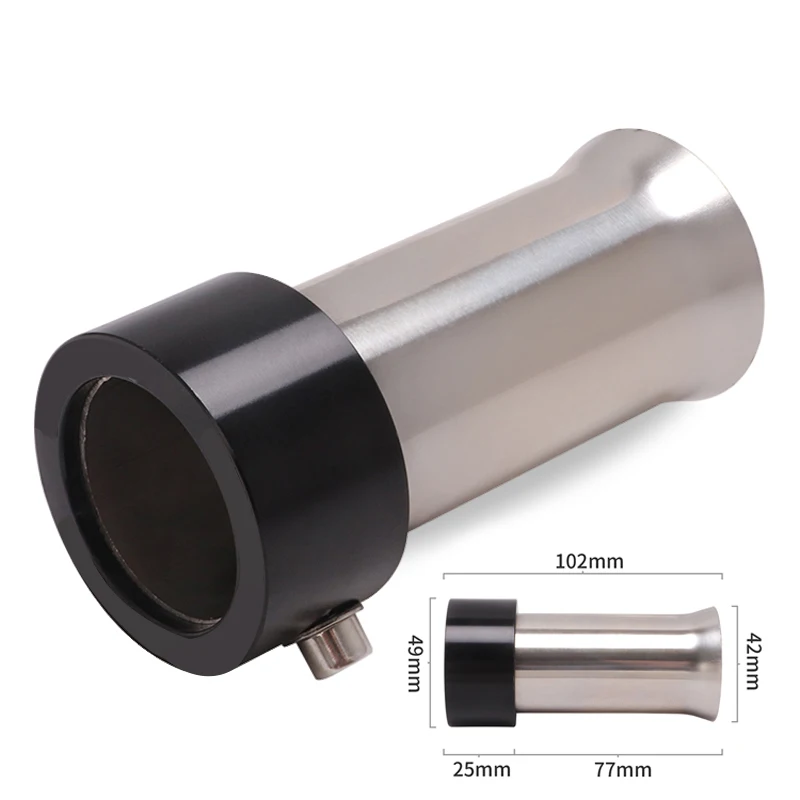 Moto Escape Silencer Silenciador Muffler Plug 49mm Removable DB Killer For Yoshimura R11 R55 R77 Exhaust Pipe