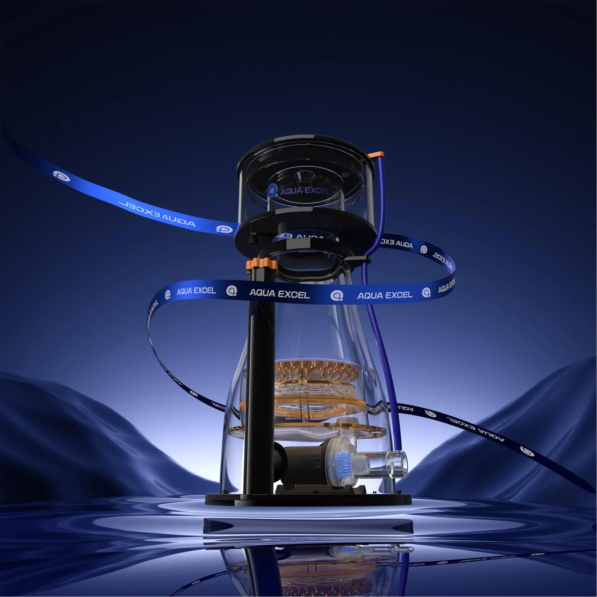 Hot Selling AQUAEXCEL AE-DF30N Modern Internal Protein Skimmer with DC Pump for Reef Tank and Fish Aquarium