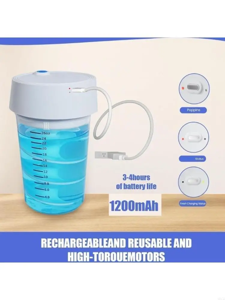 

M6CB Легко очищаемый смеситель для эпоксидной смолы из АБС-пластика, автоматический инструмент для перемешивания, электрическая