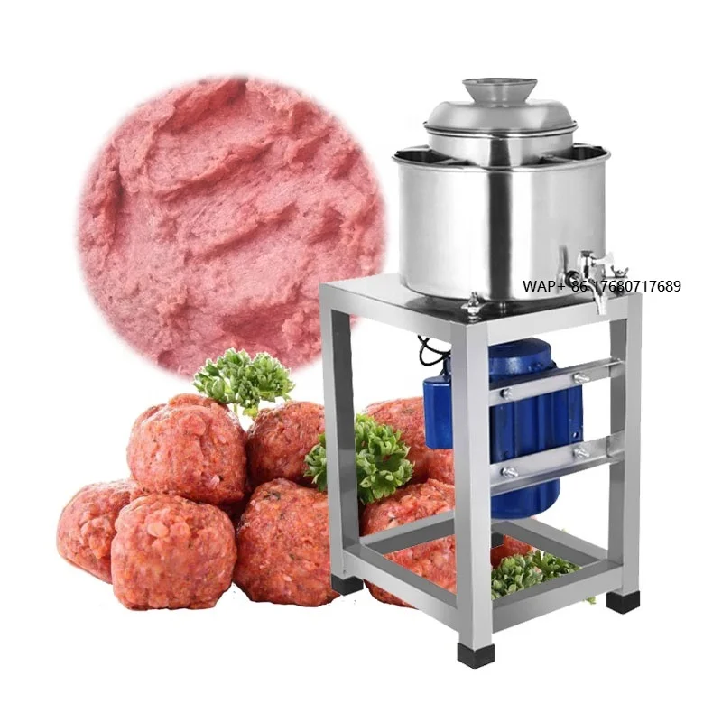 

Factory Price Meat Grinder Beater Machine Meat Emulsifying Machine for Meatball and Sausage