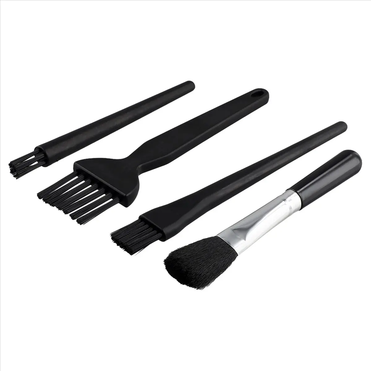 4Pcs Antistatic Brush Kit,Multi Antistatic Brush Keyboard Computer Cleaner Brush,for Laptop Keyboard Circuit Board