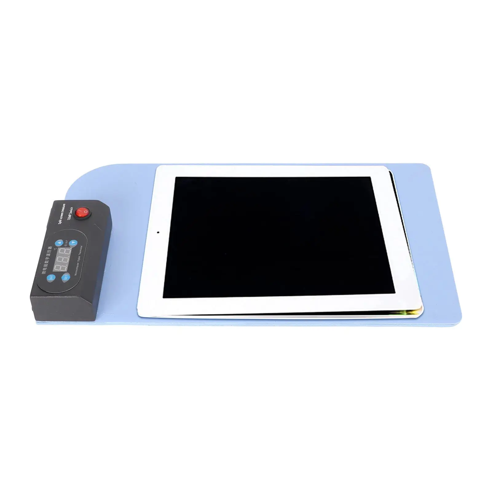 Fast Heating CPB Pad LCD Screen Separator for Phones & Tablets - Soft, Bendable, 100-240V