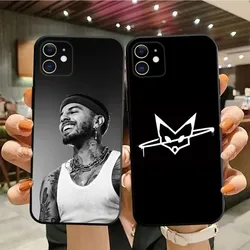 Rauw Alejandro Rapper Phone Case For iPhone15,14,13,12,11,Pro,Max,Plus,Mini,X,XS,XR,8,7,6,S,Plus,SE Soft Black Case