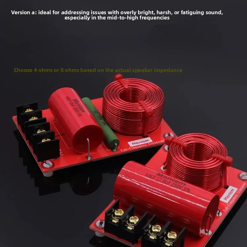 Full-range speaker notch filter, dedicated rcl notch filter for full-range speakers, filter, wave blocker, diy audiophile design