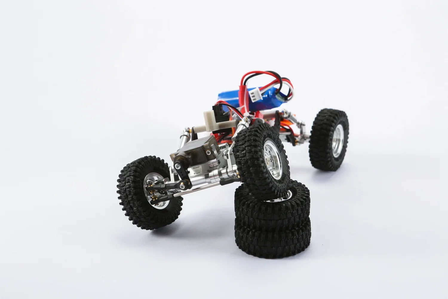 Z2 DasHex 4WD Climbing Car 1/24 Full Metal RC Crawler Car Accessories Shock Absorber Motor Steering Gear Car Shell Receiver Hub