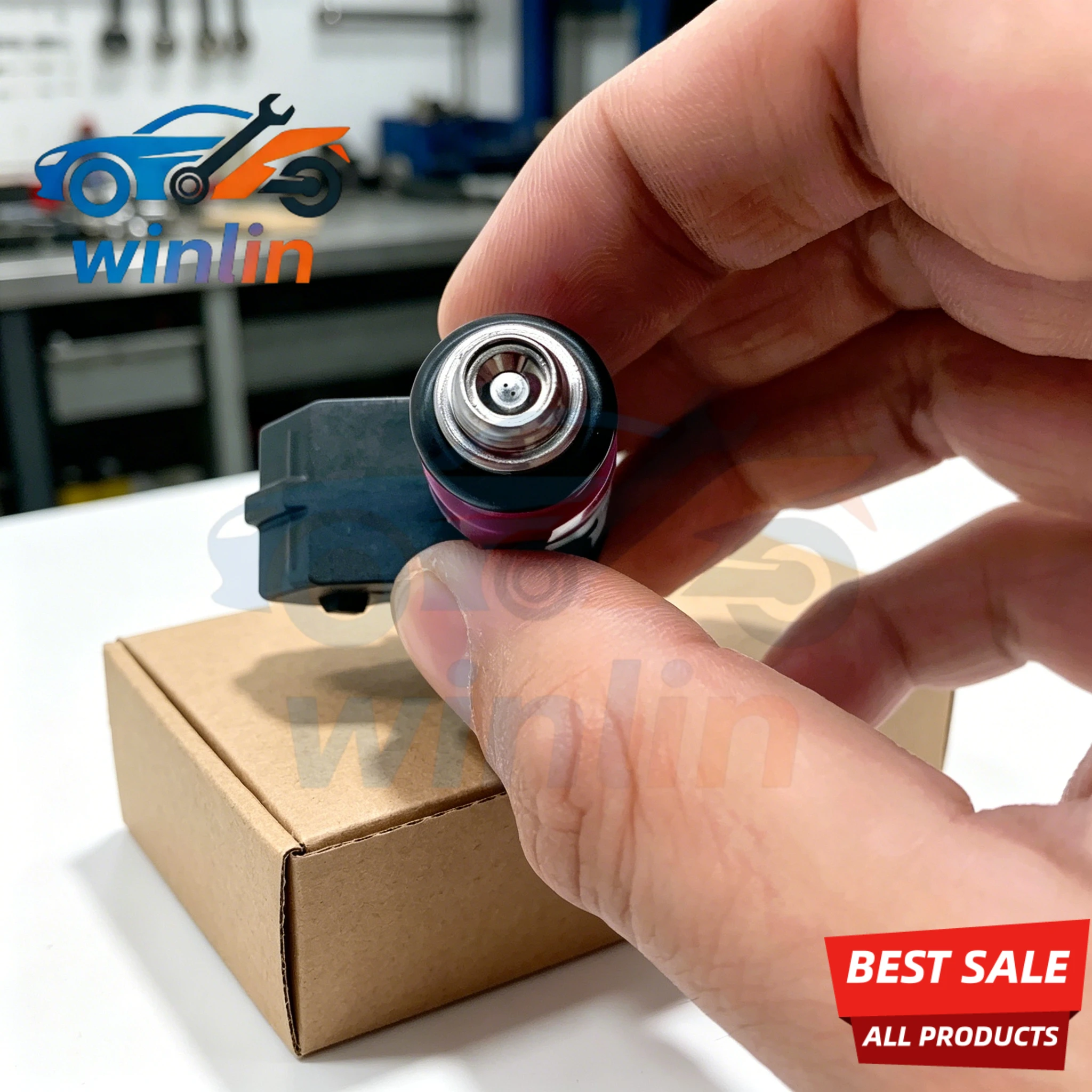 

OEM 8200132259 H132259 Fuel Injector Nozzle 4Pcs OEM Replacement for Renault Megane 1.6L 16V Petrol Engine Repair Accessories