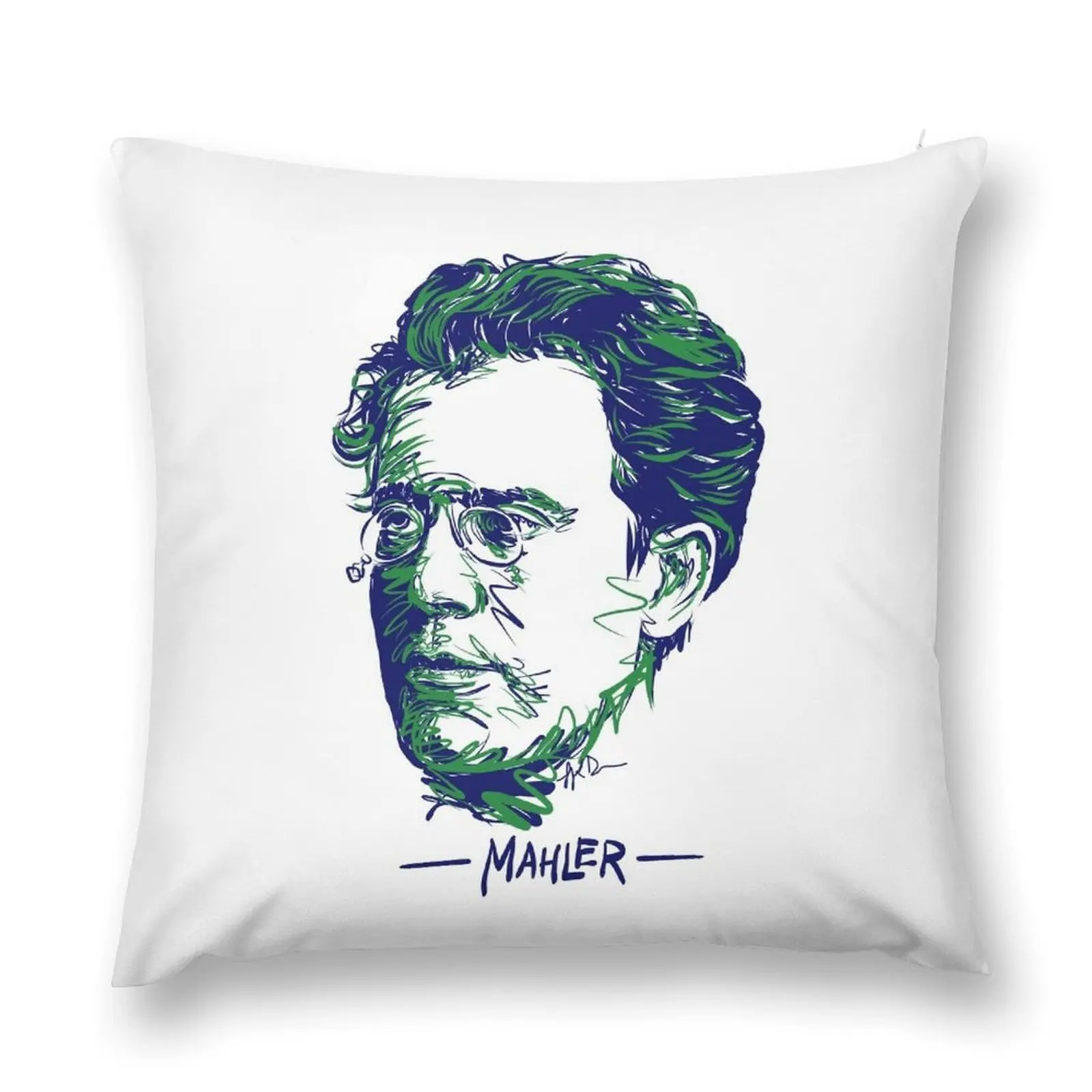 

Gustav Mahler Throw Pillow Decorative Cover For Living Room Sofa Decorative Covers Custom Cushion covers for pillows pillow