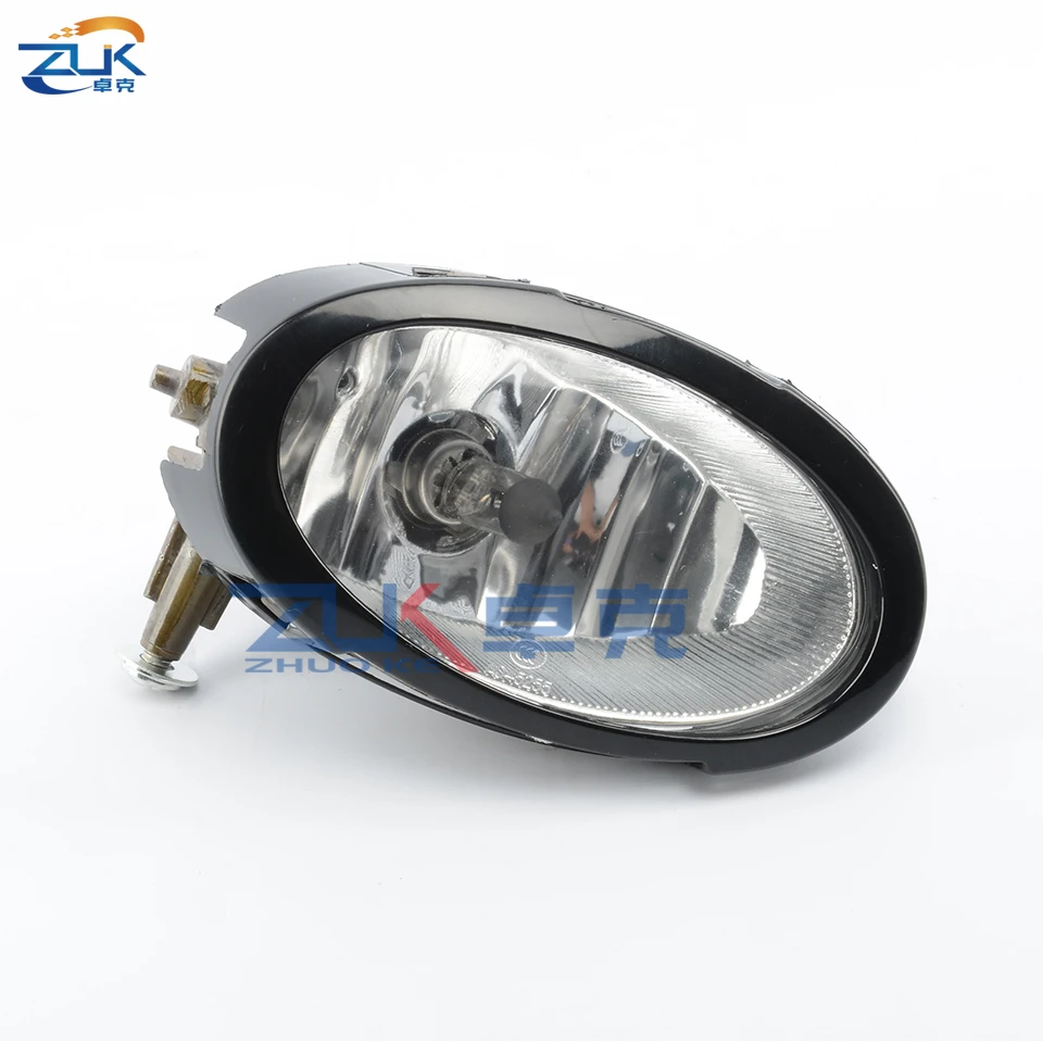 ZUK Front Bumper Fog Light With Bulb For Mazda 3 Axela M3 BK 2003-2010 1.6L Glasses Anti-Fog Lamp Foglamp Foglight